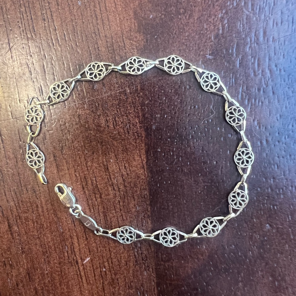 14k gold bracelet made in Italy
